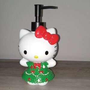Hello Kitty Christmas Soap Dispenser New